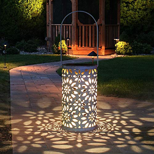 Solar Lantern Outdoor Tencoz Solar Lantern Waterproof Garden LED Solar Light Solar Metal Lantern Hanging Lights Moroccan Solar Decorative Lantern for Garden Patio Yard and Table Solar Lantern Outdoor Tencoz Solar Lantern Waterproof Garden LED Solar Light Solar Metal Lantern Hanging Lights Moroccan Solar Decorative Lantern for Garden Patio Yard and Table