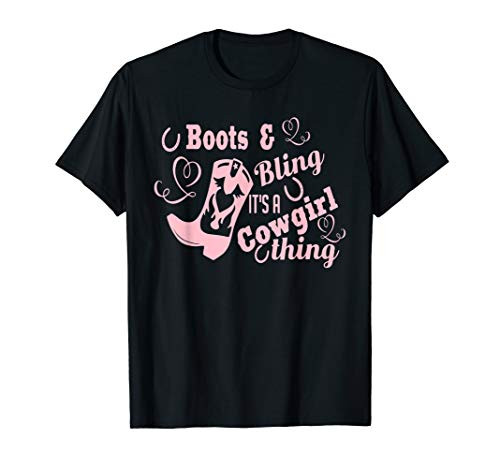 Princess Cowgirl Gift Girls Cowboy Boots Horse Lover Ladies T-Shirt
