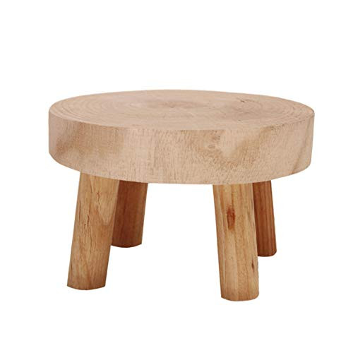 无 Wooden Plant Stand Stool Round Wood Flower Pot Stools Potted Plant Holder Stool Wooden Stool Plant Display Stand for Outdoor Indoor Home Garden Decoration 无 Wooden Plant Stand Stool Round Wood Flower Pot Stools Potted Plant Holder Stool Wooden Stool Plant Display Stand for Outdoor Indoor Home Garden Decoration