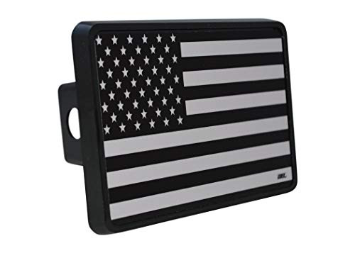 Rogue River Tactical USA American Flag Trailer Hitch Cover Plug US Patriotic Subdued Military Veteran Flag Rogue River Tactical USA American Flag Trailer Hitch Cover Plug US Patriotic Subdued Military Veteran Flag