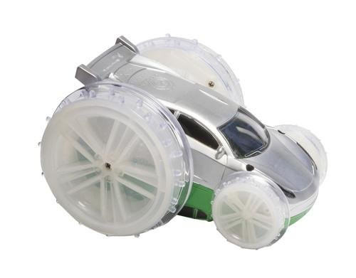 Twister Radio Controlled Flip Racer Stunt Vehicle - Green / Silver Combo