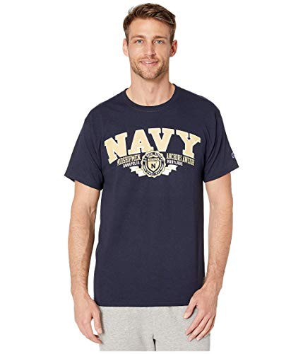 Champion College Navy Midshipmen Jersey Tee Navy 3 LG