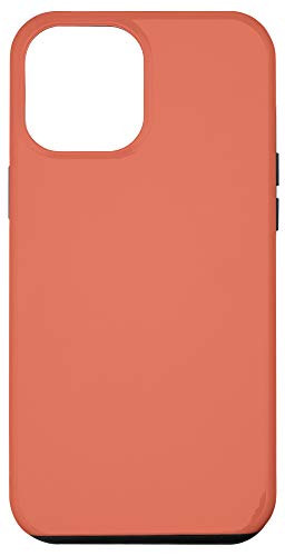 iPhone 12 Pro Max Terra Cotta Simple Plain Blank Neutral Solid Color Case