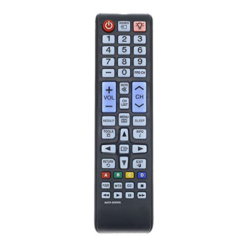 Aurabeam AA59-00600A Replacement LED HDTV Remote Control for Samsung HD Television (AA5900600A)