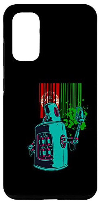 Galaxy S20 Afghanistan Heritage Afghani Roots Robot Spray Paint Case Galaxy S20 Afghanistan Heritage Afghani Roots Robot Spray Paint Case
