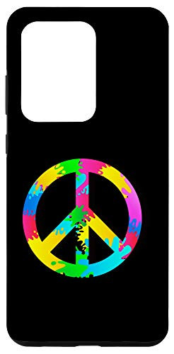 Galaxy S20 Ultra Paint Splatter Peace SymbolHippy Hippie Case