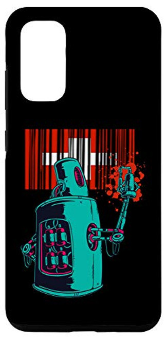 Galaxy S20 Switzerland Heritage Swiss Roots Robot Spray Paint Case Galaxy S20 Switzerland Heritage Swiss Roots Robot Spray Paint Case