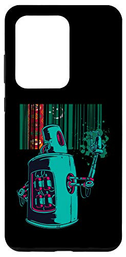 Galaxy S20 Ultra Turkmenistan Heritage Turkmen Roots Robot Spray Paint Case
