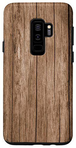 Galaxy S9 plus Old Wood Grain Planks Case