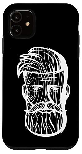 iPhone 11 Carpenter Woodworking Gift - Wood Face Carpentry Woodworker Case