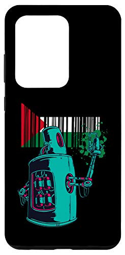 Galaxy S20 Ultra Palestine Heritage Palestinian Roots Robot Spray Paint Case