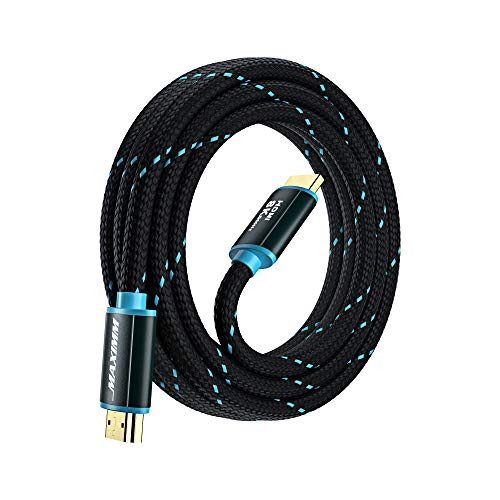 8k 120hz HDMI Cable 8 Foot HDMI 2.1 Cable Ultra High Speed HDMI Cable 8k HDMI Cable 48gbps 2.1 Xbox One HDMI Cable Ps4 HDMI Cable 8 Foot HDMI Cable HDMI Cord
