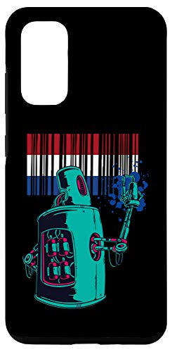 Galaxy S20 Netherlands Heritage Dutch Roots Robot Spray Paint Case