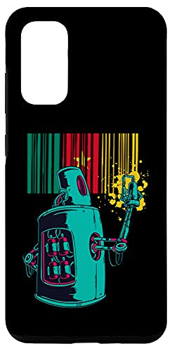 Galaxy S20 Cameroon Heritage Cameroonian Roots Robot Spray Paint Case
