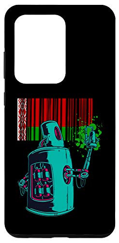 Galaxy S20 Ultra Belarus Heritage Belarusian Roots Robot Spray Paint Case