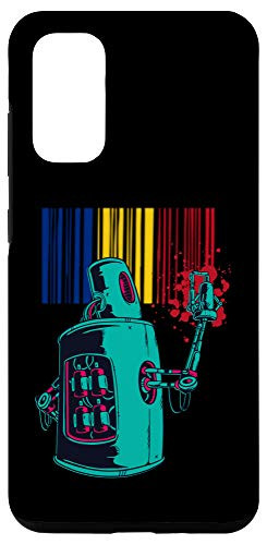 Galaxy S20 Romania Heritage Romanian Roots Robot Spray Paint Case