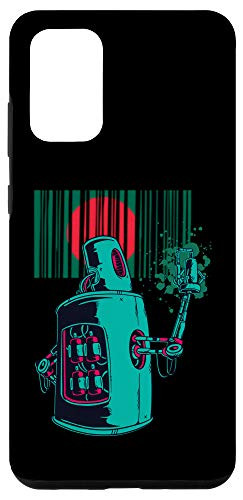 Galaxy S20 plus Bangladesh Heritage Bangladeshi Roots Robot Spray Paint Case