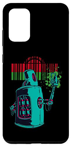 Galaxy S20 plus Malawi Heritage Malawian Roots Robot Spray Paint Case