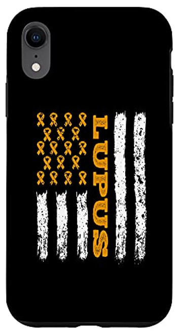 iPhone XR Lupus Awareness Lupus Related Orange Ribbon Case