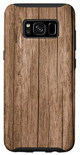 Galaxy S8 Old Wood Grain Planks Case