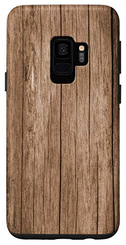 Galaxy S9 Old Wood Grain Planks Case