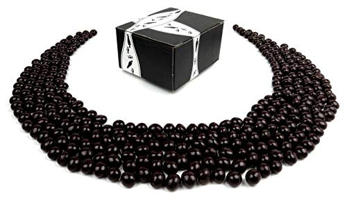 Cuckoo Luckoo Gourmet Dark Chocolate Espresso Beans, 2 lb Bag in a BlackTie Box