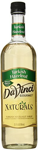 DaVinci Gourmet Naturals Syrup, Turkish Hazelnut, 23.67 Ounce