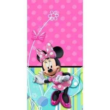 Disney Minnie Mouse Table Cover Hallmark Party Supplies Birthday Celebration by Hallmark Party