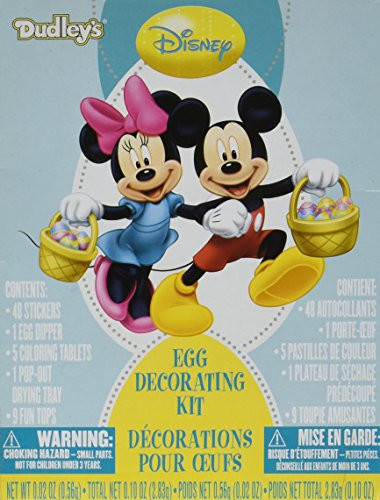 Disney Mickey and Minnie Mouse Egg Decorating Kit