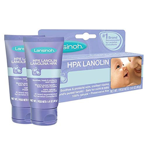 Lansinoh HPA Lanolin for Breastfeeding Mothers 1.41 Ounce Pack of 2