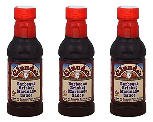 Claude's BBQ Brisket Marinade Sauce 16-Ounce -3-