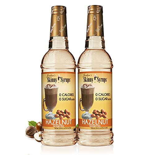 Jordan's Skinny Syrups Hazelnut Sugar Free Flavoring Syrup 25.4 Oz Bottle -Pack Of 2- Hazelnut 50.8 Fl Oz Jordan's Skinny Syrups Hazelnut Sugar Free Flavoring Syrup 25.4 Oz Bottle -Pack Of 2- Hazelnut 50.8 Fl Oz