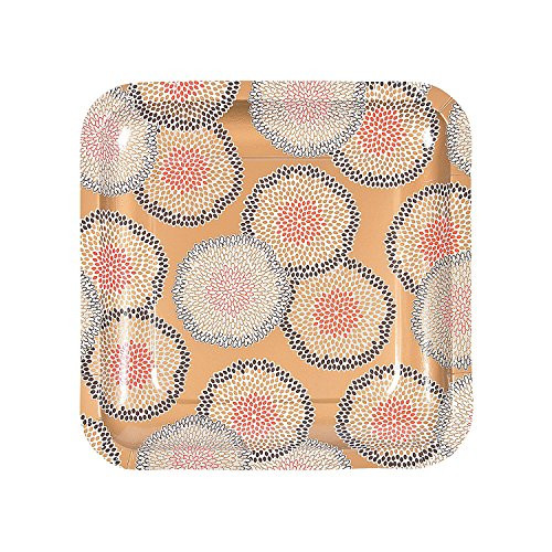 Fun Express - Gold Mum Dinner Plates -8pc- for Thanksgiving - Party Supplies - Print Tableware - Print Plates and Bowls - Thanksgiving - 8 Pieces Fun Express - Gold Mum Dinner Plates -8pc- for Thanksgiving - Party Supplies - Print Tableware - Print Plates and Bowls - Thanksgiving - 8 Pieces