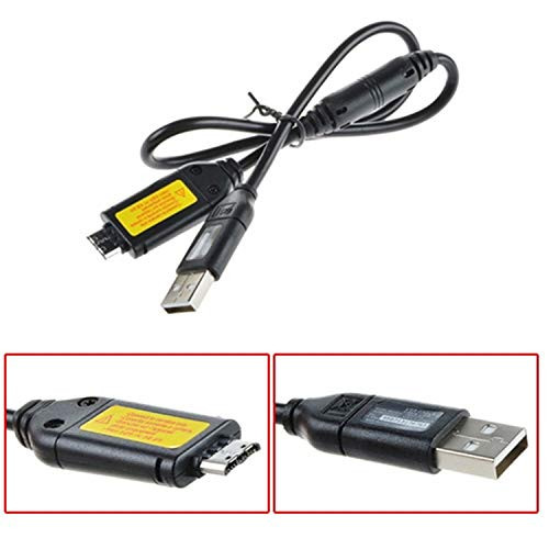 SLLEA USB DC Battery Charger  plus Data SYNC Cable Cord Lead for Samsung SH100 SL105 SL102