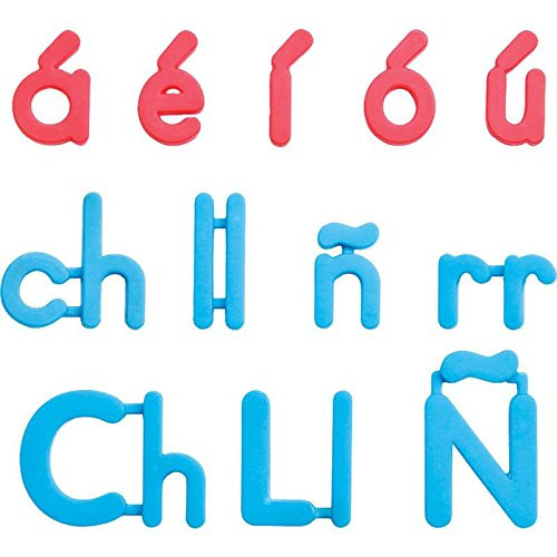 Really Good Stuff Spanish Plastic Magnetic Letters