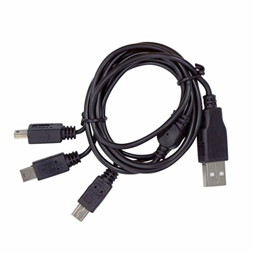 XP Deus Cable USB 3 Mini B Charge Headphone Remote and Search Coil DCUSB3