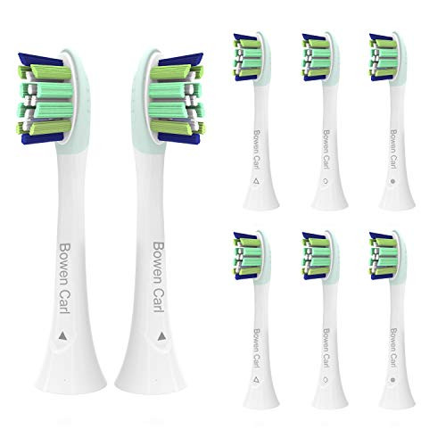 Replacement Toothbrush Heads Compatible with Philips Sonicare DiamondClean HX6064/65, 8 pack, fits 2 Series Plaque Control, 3 Series Gum Health, FlexCare, HealthyWhite, EasyClean (DiamondClean) Replacement Toothbrush Heads Compatible with Philips Sonicare DiamondClean HX6064/65, 8 pack, fits 2 Series Plaque Control, 3 Series Gum Health, FlexCare, HealthyWhite, EasyClean (DiamondClean)