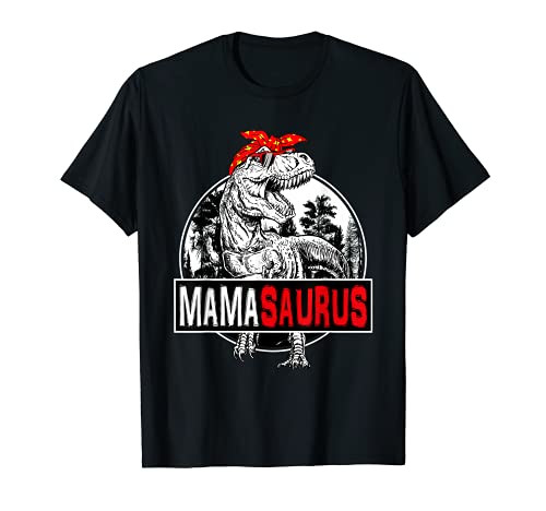 Mamasaurus T rex Dinosaur Mama Saurus Family Matching T-Shirt