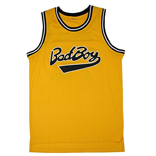 Biggie Smalls Jersey #72 Notorious Big Bad Boy Jersey -Medium-