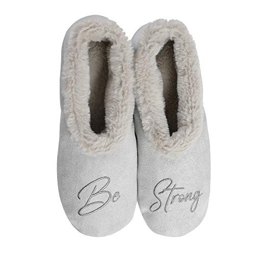 Faceplant Dreams Be Strong Footsie -Medium- Grey