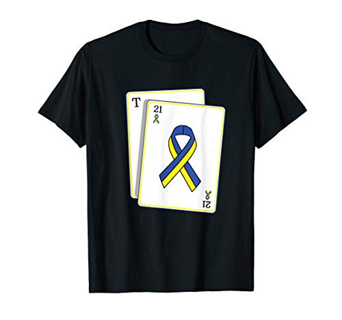 Ribbon T21 World Down Syndrome Awareness Day Men T-Shirt Ribbon T21 World Down Syndrome Awareness Day Men T-Shirt