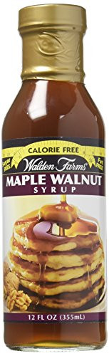 Walden farms Calorie Free Maple Walnut Syrup 12 Fl oz (2 Pack)