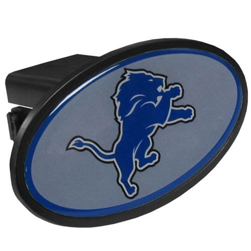 Siskiyou NFL Detroit Lions Plastic Logo Hitch Cover, Class III Siskiyou NFL Detroit Lions Plastic Logo Hitch Cover, Class III