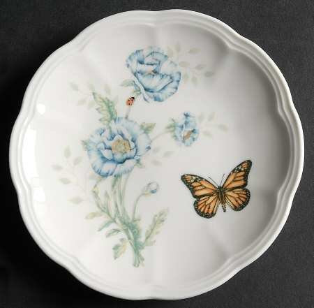 Lenox Butterfly Meadow 6" Party Plate Fine China Dinnerware