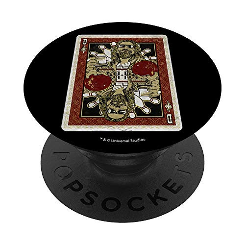Big Lebowski Abide Card In The Deck PopSockets PopGrip- Swappable Grip for Phones  and  Tablets