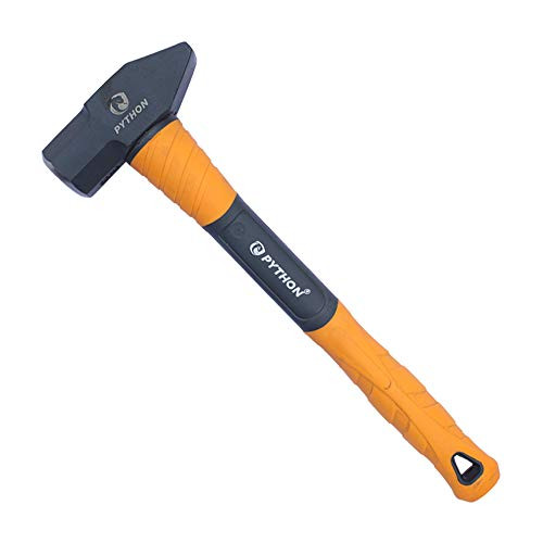 PYTHON Cross Pein Hammer 14" Indestructible Fiberglass Handle 3 LB