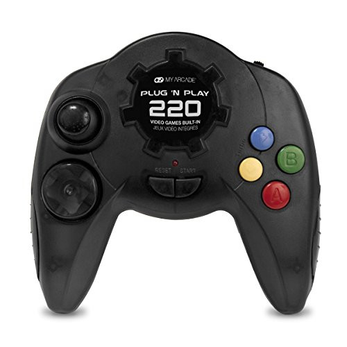 My Arcade - Plug N Play Controller with 220 Built-in Retro Style Games - Electronic Games