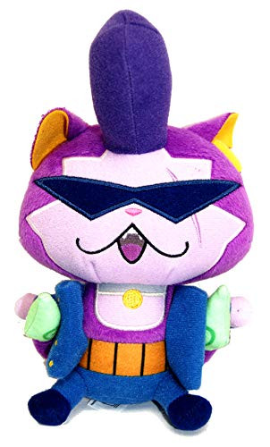 YO-Kai Watch Plush 6 Assorti,Plush Toy,Soft Toys,Official Licensed (Baddinyan(Purple))