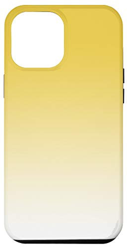 iPhone 12 Pro Max Ombre Bright Yellow Orange Pattern AEJ158 Case