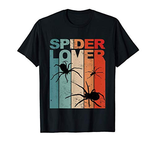 Spider Lover Retro Spider Tarantula Spider Holder T-Shirt